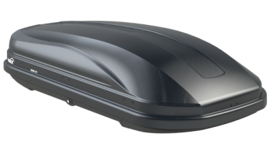 Střešní box HAKR Magic Line 370 - imitace karbonu