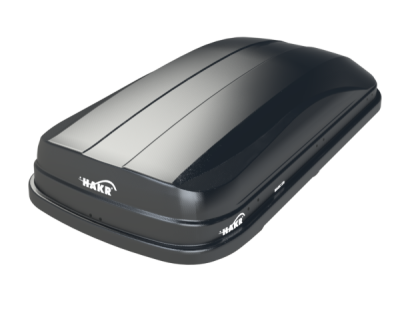 Střešní box HAKR Magic Line 370 - imitace karbonu