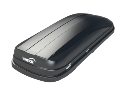 Střešní box HAKR Magic Line 400 - imitace karbonu