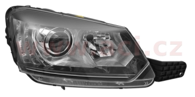 přední světlo XENON D3S+H7 (bez jednotky, bez výbojky, bez žárovek, s motorkem) (aut. ovládané) ORIGINÁL, P