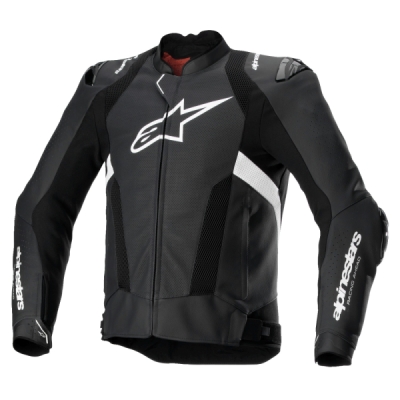 bunda MISSILE 3 AIRFLOW, ALPINESTARS (černá/bílá, vel. 52)