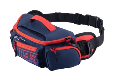 ledvinka MM93 kolekce, ALPINESTARS (červená fluo/modrá, objem 2,5 l)