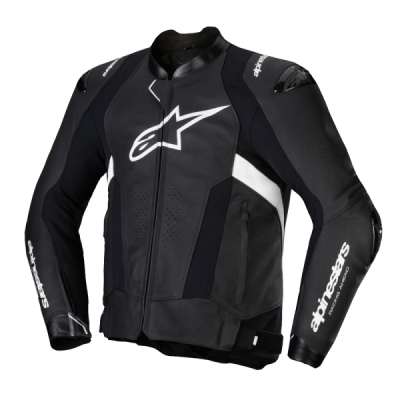 bunda MISSILE 3, ALPINESTARS (černá/bílá, vel. 56)