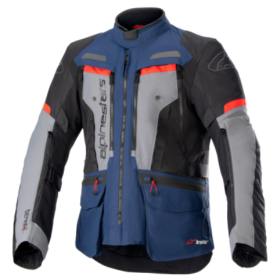 bunda BOGOTA PRO DRYSTAR, ALPINESTARS (tmavě modrá/černá/červená, vel. XL)