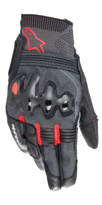 rukavice MORPH SPORT, ALPINESTARS (černá/červená fluo/tmavě šedá, vel. M)
