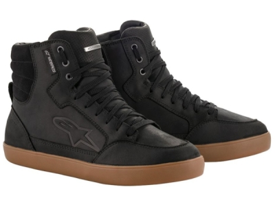 boty J-6 WATERPROOF, ALPINESTARS (černá/guma, vel. 48)