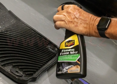 Meguiar's Foaming Floormat & Carpet Cleaner pěnivý čistič textilií a autokoberečků, 473 ml