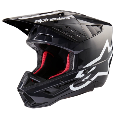 přilba S-M5 CORP, ALPINESTARS (tmavě šedá, vel. XL)