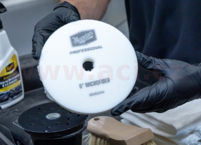 Meguiar's Professional Microfiber Pads (6“) mikrovláknové lešticí kotouče, průměr 6", 2 kusy