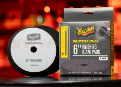 Meguiar's Professional Finishing Foam Pads (6“) pěnové finišovací kotouče, průměr 6", 2 kusy