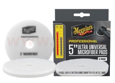 Meguiar's Professional Microfiber Pads (5“) mikrovláknové lešticí kotouče, průměr 5", 2 kusy