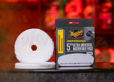 Meguiar's Professional Microfiber Pads (5“) mikrovláknové lešticí kotouče, průměr 5", 2 kusy