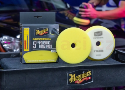 Meguiar's Professional Polishing Foam Pads (5“) pěnové lešticí kotouče, průměr 5", 2 kusy