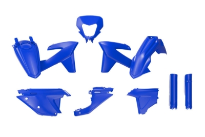 sada plastů SHERCO, RTECH (modrá)