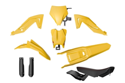 kompletní sada plastů 7 dílů TALARIA, RTECH (žlutá)