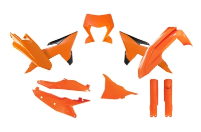 sada plastů KTM, RTECH (oranžová, 7 dílů)