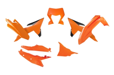 sada plastů KTM, RTECH (oranžová, 6 dílů)