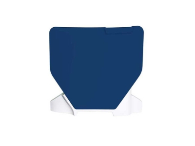 přední číslová tabulka HUSQVARNA, RTECH (modro-bílá)