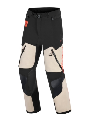 kalhoty HAROK PRO DRYSTAR XF, ALPINESTARS (krémové/černé/červené, vel. L)