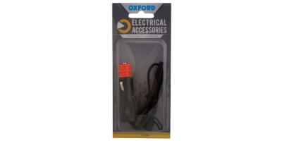 prodloužený kabel se zásuvkou 12V standard, OXFORD (konektor SAE, délka kabelu 0,5 m)