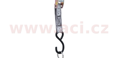 upínací popruhy S-Hook Straps s rychloupínací spojkou, nastavitelné a zesílené, OXFORD (šedé)