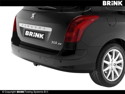 Tažné zařízení Peugeot 308 kombi 2008-2014, odnímatelný BMA, BRINK