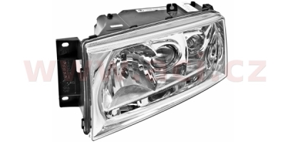 přední světlo XENON D2S+H1+H3 s mlhovkou (pouze obal bez žárovek, krytek...) L