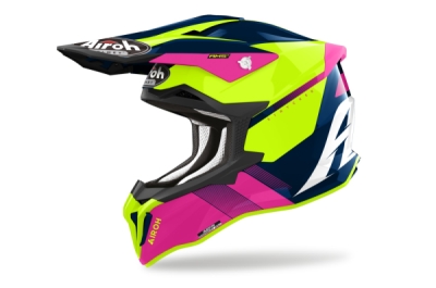 přilba STRYCKER Blazer, AIROH (modrá/růžová, vel. XS) 2025