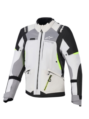 bunda STELLA ANDES V4 DRYSTAR, ALPINESTARS, dámská (tmavě šedá/světle šedá/černá/žlutá fluo, vel. L)