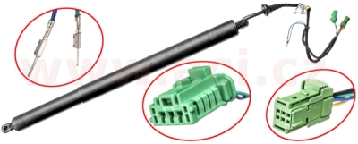 vzpěra zd. dveří elektrická P