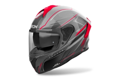 přilba SPARK 2 Shadow, AIROH (červená lesklá, vel. M) 2026
