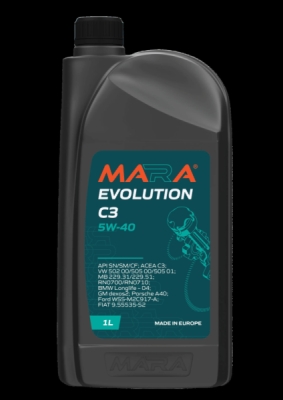 Motorový olej Mara Evolution 5W-40 C3 1L