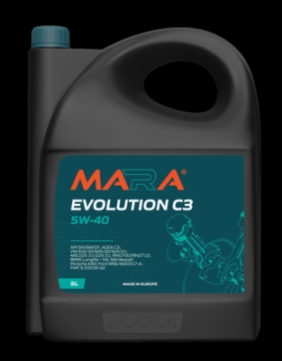 Motorový olej Mara Evolution 5W-40 C3 5L