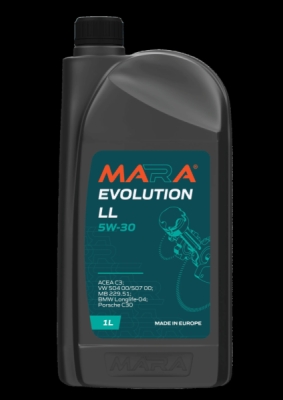 Motorový olej Mara Evolution LL 5W-30 1L