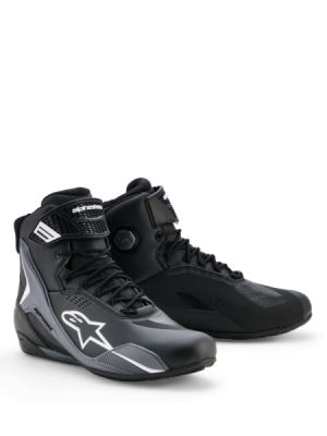 boty FASTER-4 DRYSTAR, ALPINESTARS (černá/tmavě šedá/bílá, vel. 43)