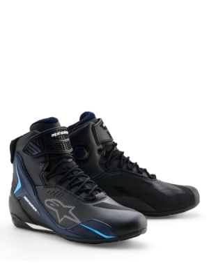 boty FASTER-4 DRYSTAR, ALPINESTARS (černá/modrá/bílá, vel. 40)