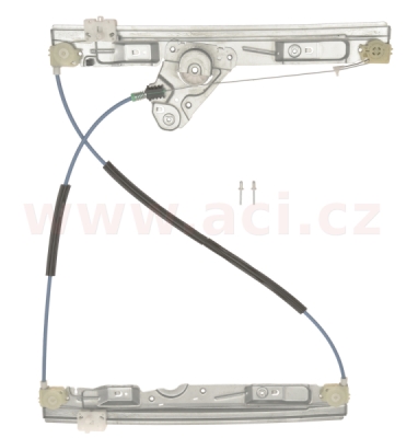 přední stahovačka (mechanizmus elektrického systému - bez motoru) 3dv. SCHNEIDER, P