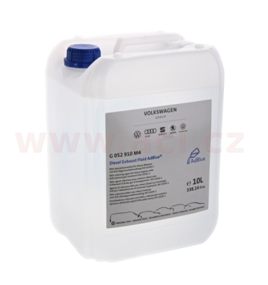 Roztok močoviny adblue 10L ŠKODA OEM Originál G052910M4