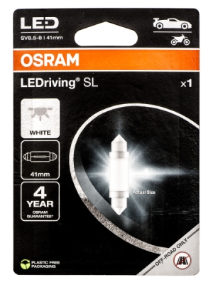 Žárovka, osvětlení interiéru ams-OSRAM 6413DWP-1BL
