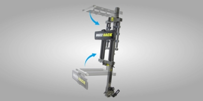 BuzzRack Ski Rack - nosič lyží na tažné