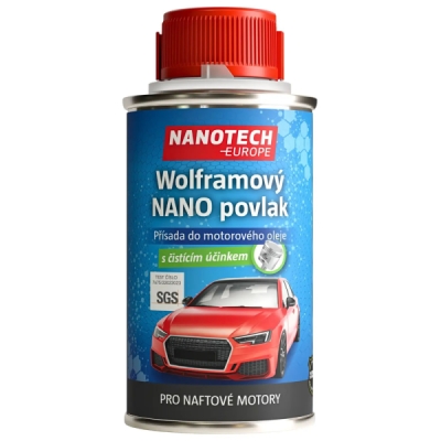 NANOTECH Přísada do motorového oleje s čistícím účinkem pro NAFTOVÉ motory - Wolframový NANO povlak (140ML) CDC140
