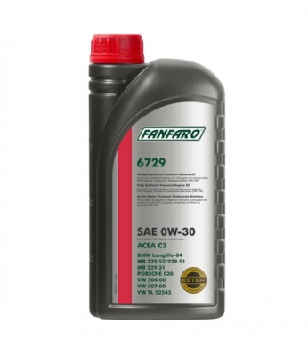 Motorový olej Fanfaro 0W-30 VW, 1L