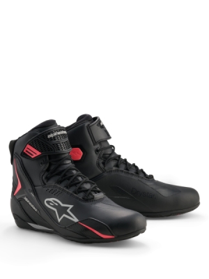 boty STELLA FASTER-4 DRYSTAR, ALPINESTARS, dámské (černá/šedá/červená, vel. 37)