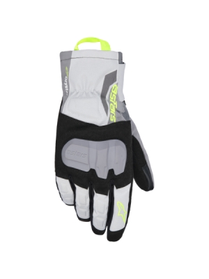 rukavice XT-3 DRYSTAR INSULATED, ALPINESTARS (černé/tmavě šedé/světle šedé/žluté, vel. L)