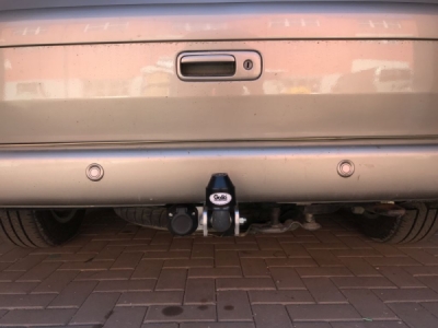 Tažné zařízení Volkswagen Transporter/Multivan 2003-2009 (T5) , pevný čep 2 šrouby, Galia