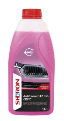 SHERON Antifreeze G12 Evo -30 °C 1 lt