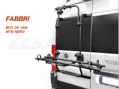 Nosič kol Bici OK MTB Van Black - Crafter/Sprinter na 2 kola, na zadní dveře