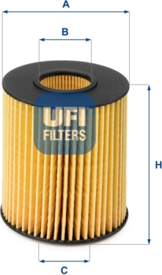 Olejový filtr UFI 25.151.00
