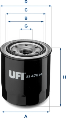 Olejový filtr UFI 23.476.00