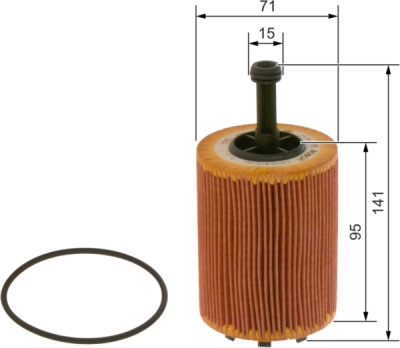 Olejový filtr BOSCH 1 457 429 192